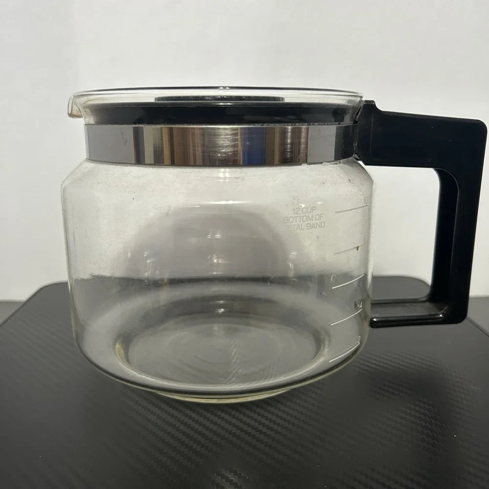 Vintage Proctor Silex 12 Cup Glass Carafe Replacement Glass Coffee Pot Black